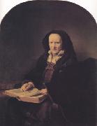 Ferdinand bol Historiated portrait of an 81 year-old Woman (mk33) oil painting picture wholesale
